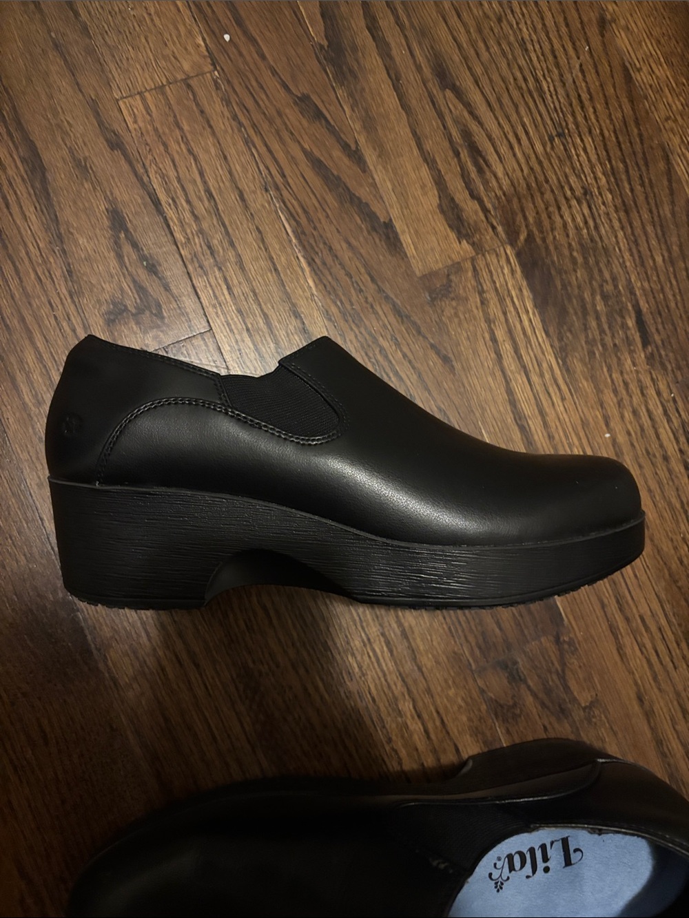 Shoes For Crews Women's Black Slip-On Mules - Picture 3 of 4